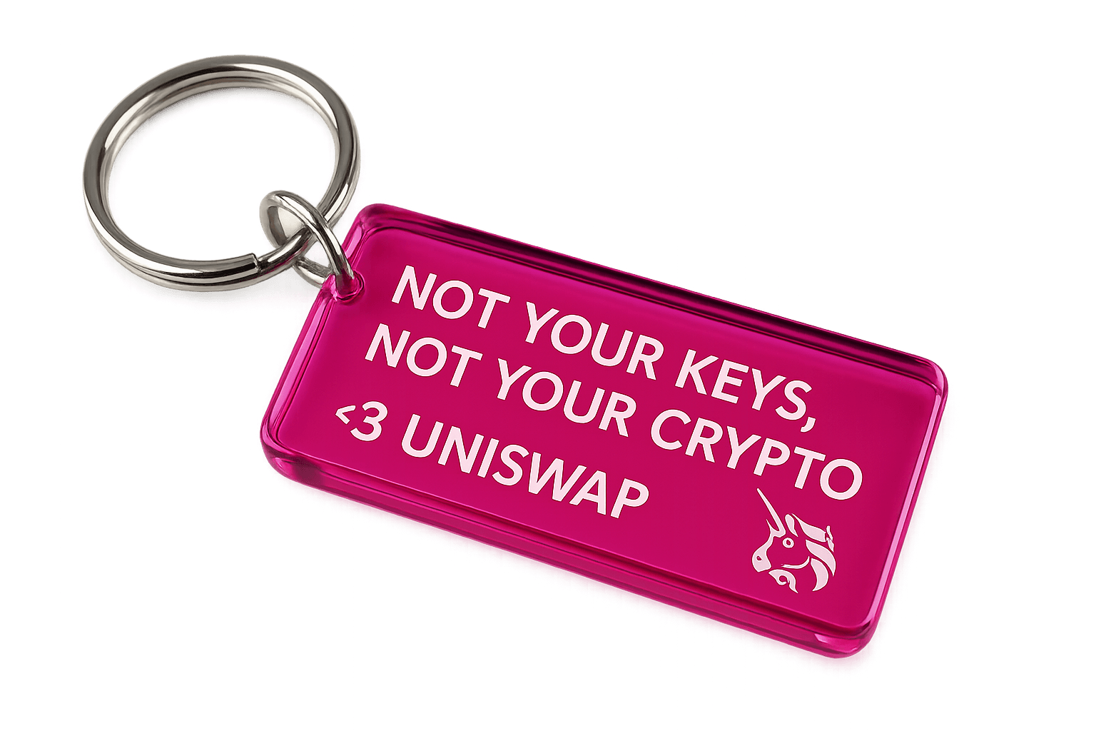 art-Uniswap Keychain