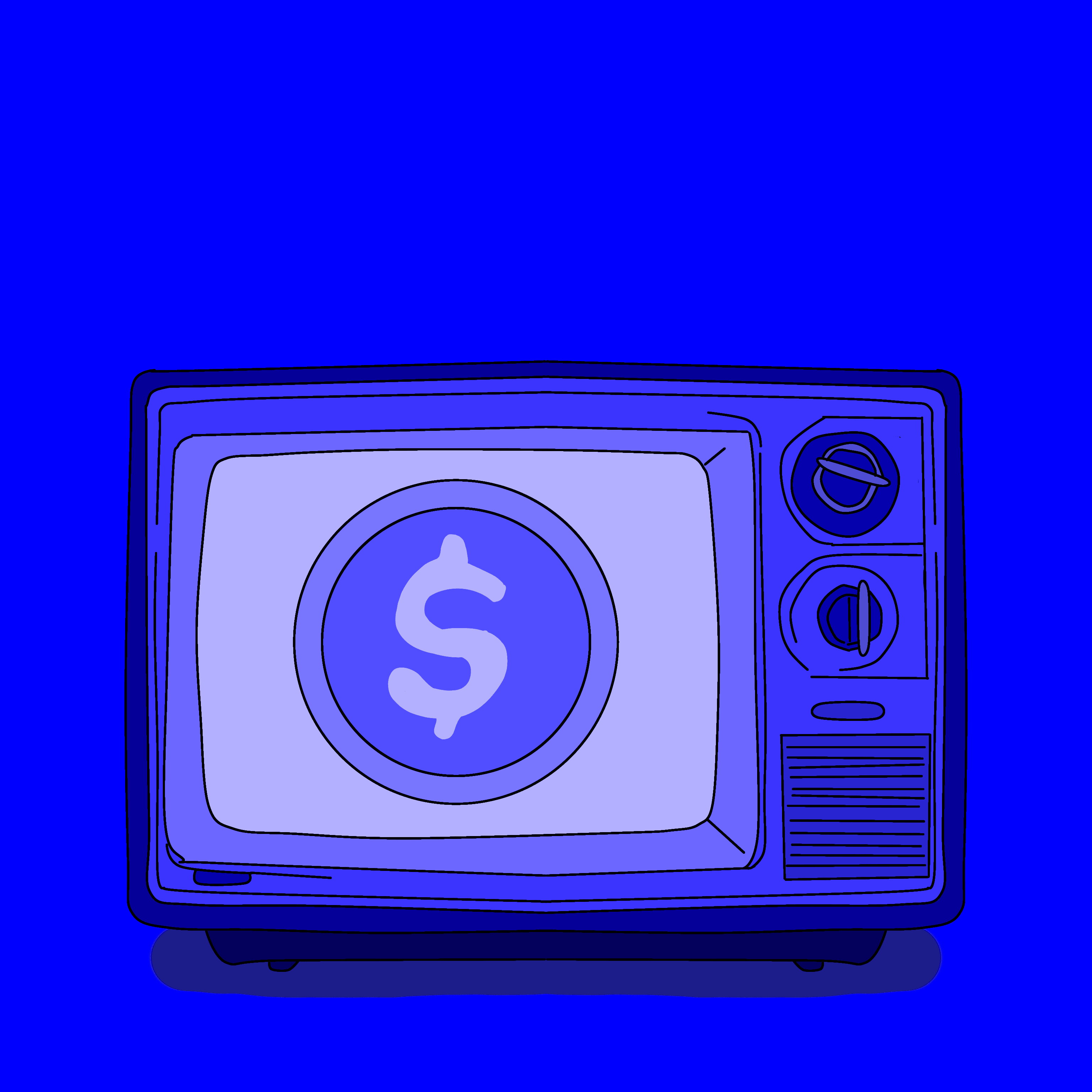 art-Blueold TV