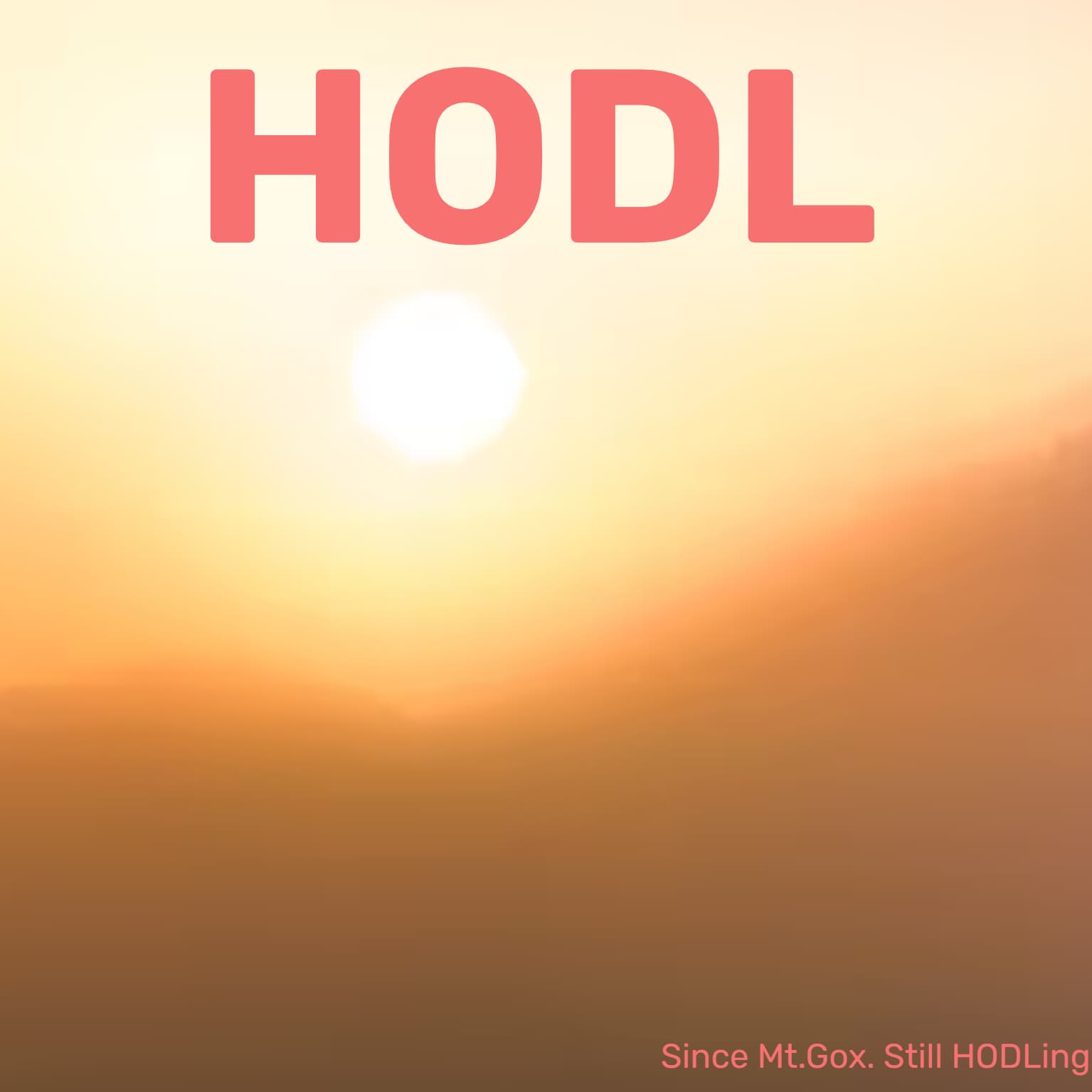 You HOLD you win!