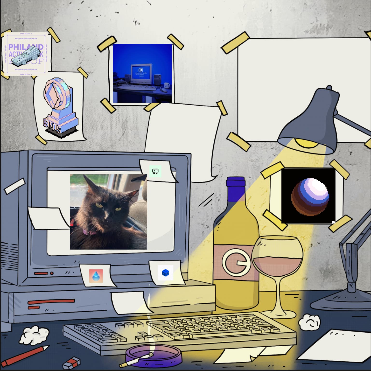 My BASE cat