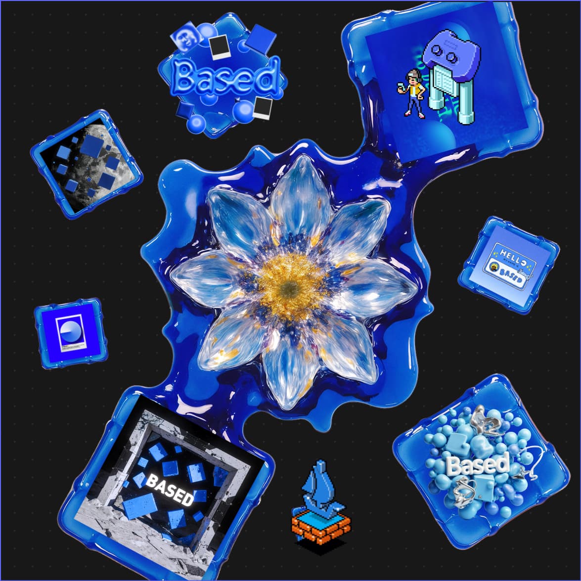 Blue Flower