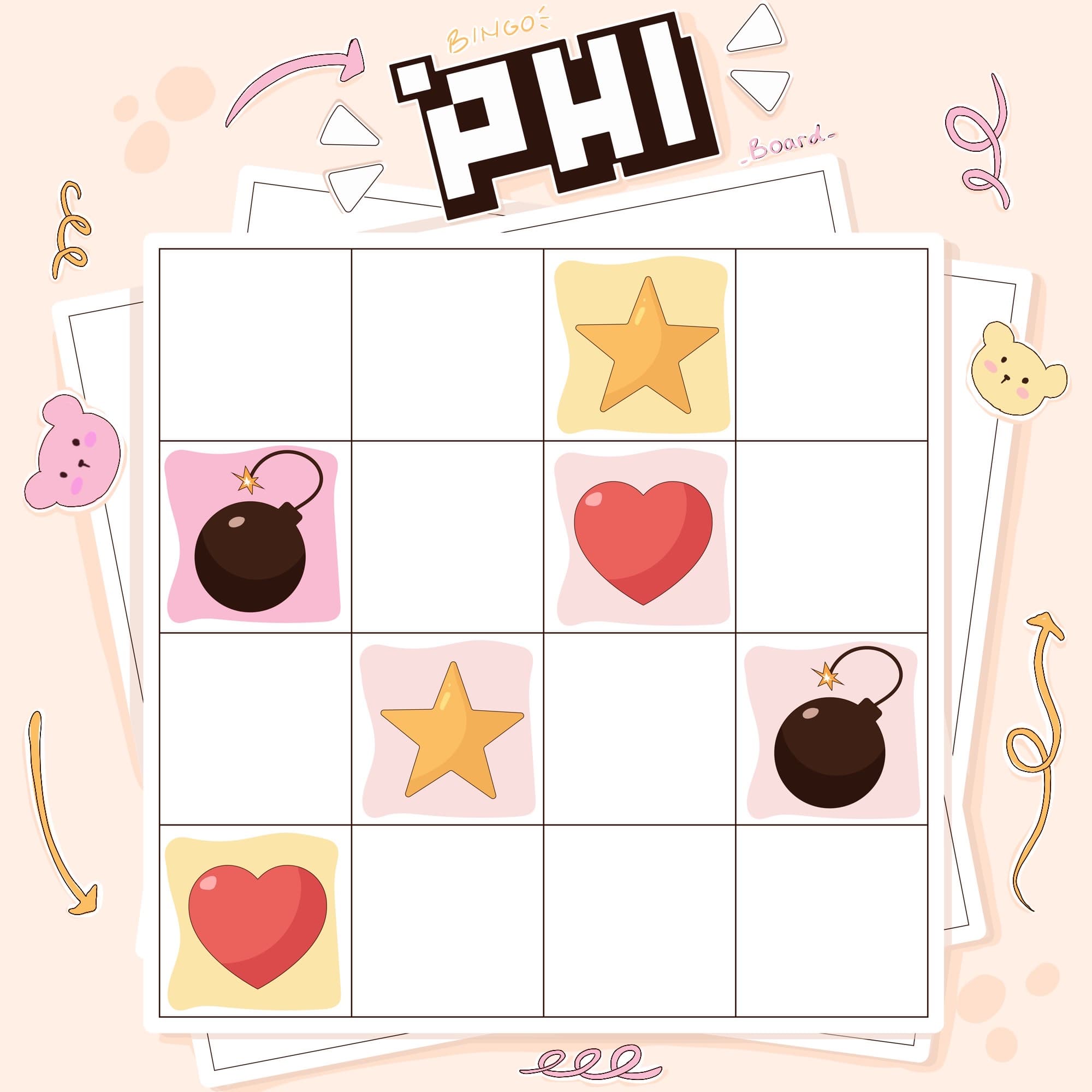 art-Bingo Board