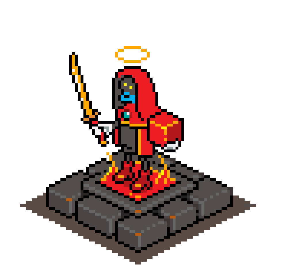 art-Monument Character Fire Hyperloot