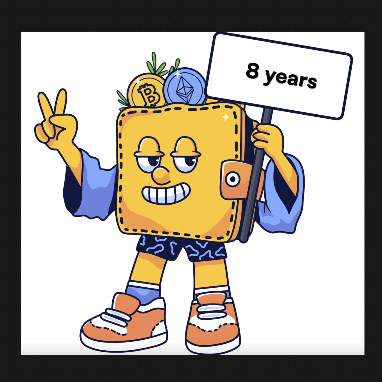 8 years on ETH