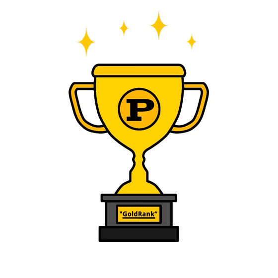 art-GoldRank Trophy 