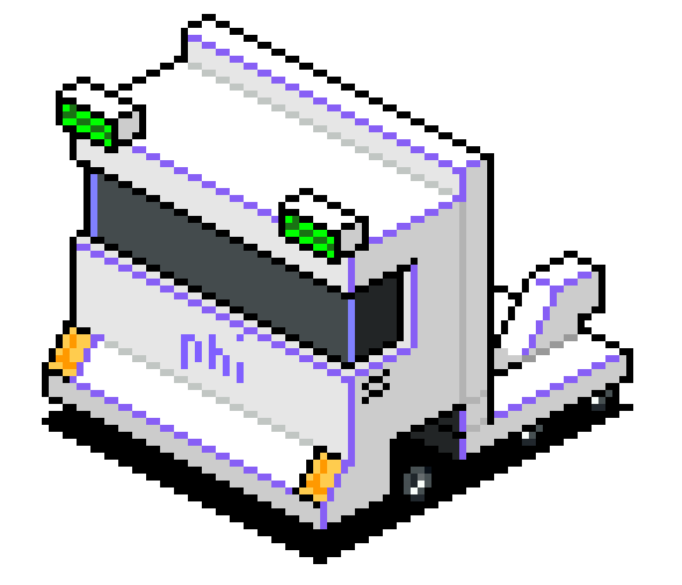 art-Vehicle Truck Bobtail Whiteter