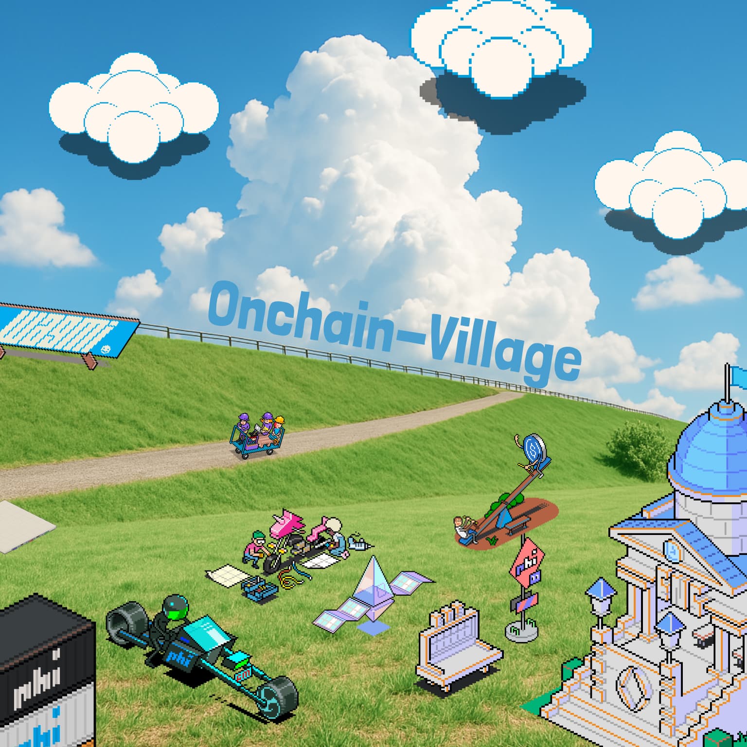 Onchain Village by BoomJ