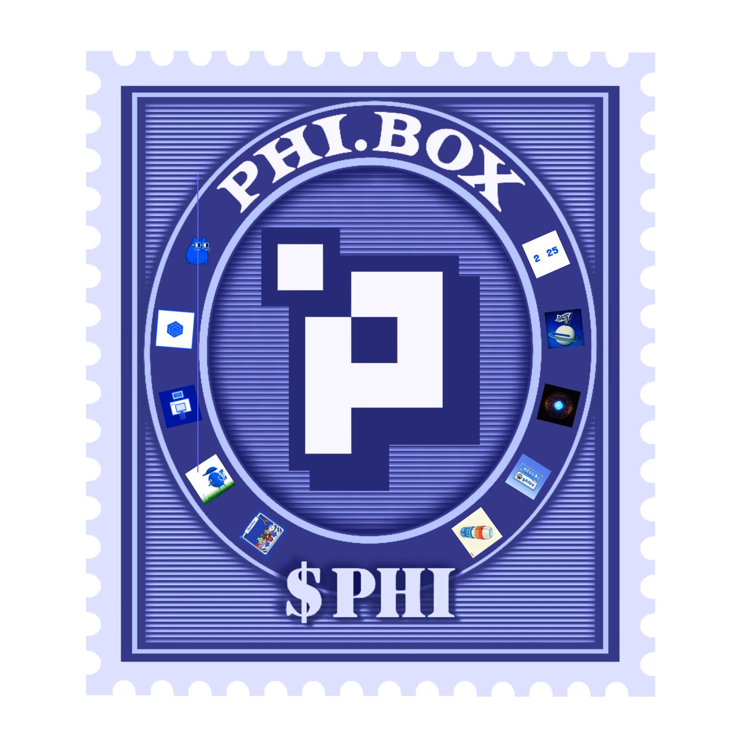 The ticker is $PHI