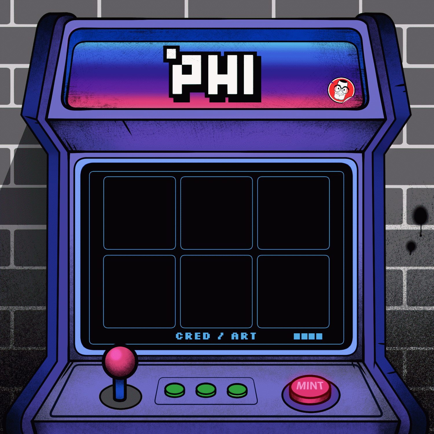 art-Arcade PHI Backdrop