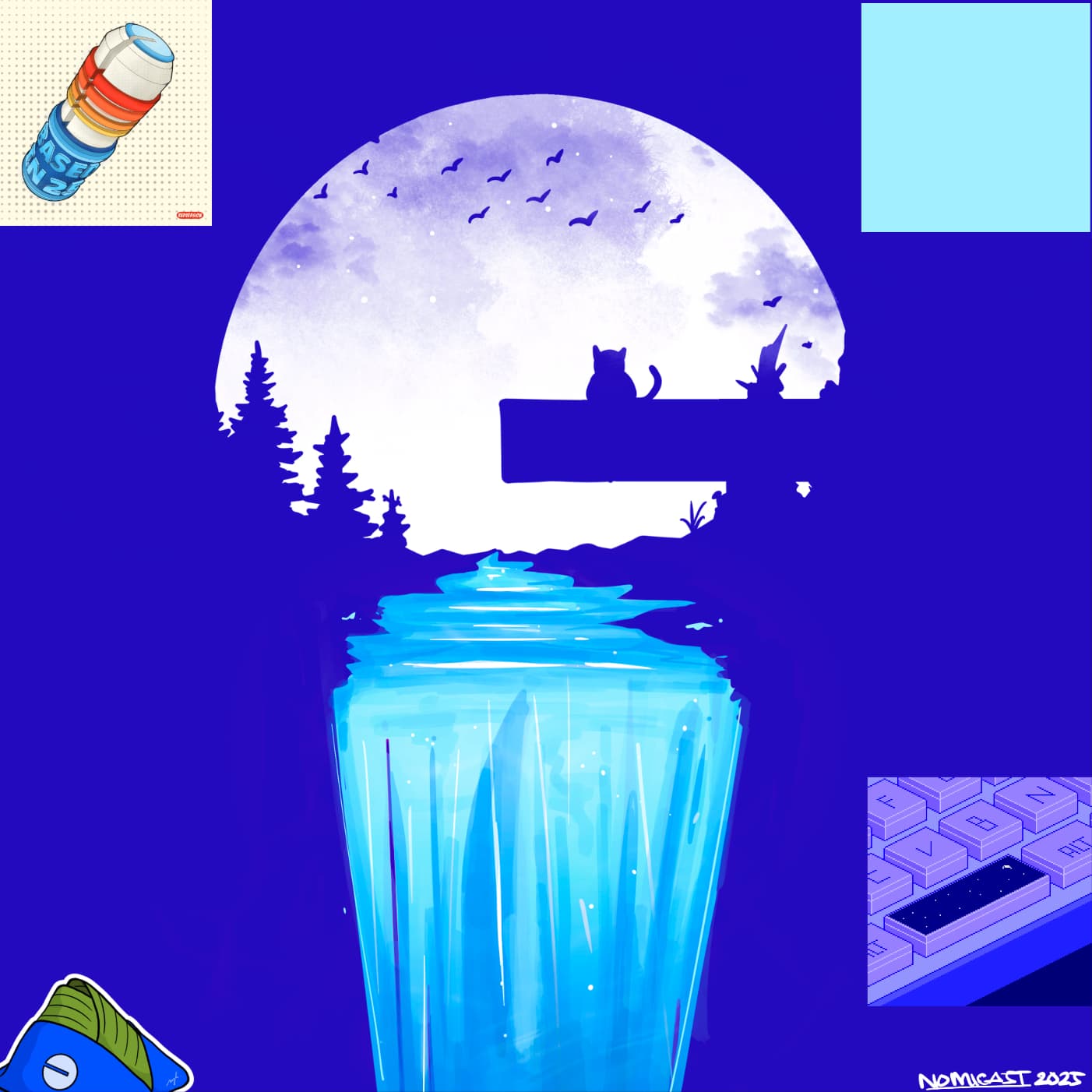 base to the moon