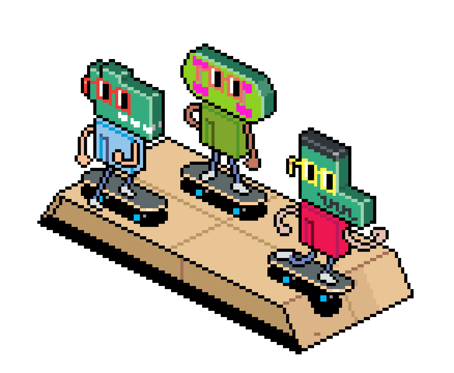 art-Nouns skateboarding
